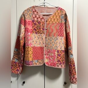 Light quilted coat size M/L